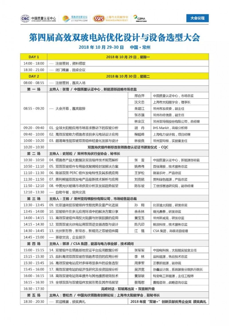 震驚！亞瑪頓、隆基、晶科、天合、英利、瑞元鼎泰、正泰、協(xié)鑫、比亞迪、錦州陽光等TOP15雙玻組件廠月底齊聚龍城！